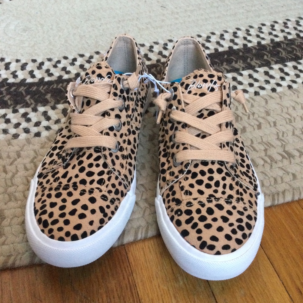 Blowfish Cheetah slip ons sneaker